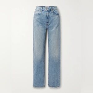 SLVRLAKE London High Rise Straight Jean